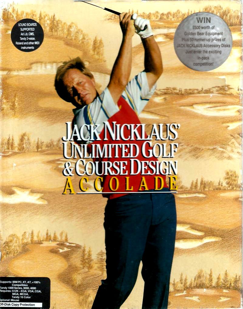 Caratula de Jack Nicklaus' Unlimited Golf & Course Design para PC