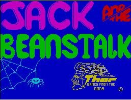 Pantallazo de Jack and the Beanstalk para Spectrum