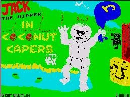 Pantallazo de Jack the Nipper 2: In Coconut Capers para Spectrum