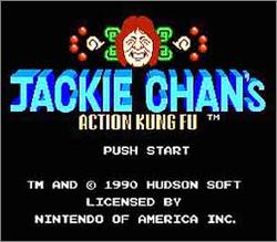 Pantallazo de Jackie Chan's Action Kung Fu para Nintendo (NES)
