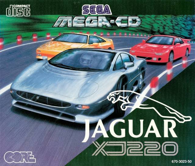 Caratula de Jaguar XJ220  para Sega CD