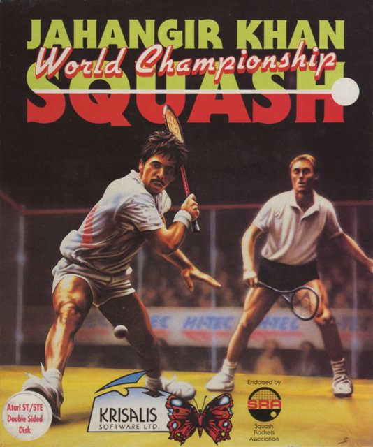 Caratula de Jahangir Khan's World Champion Squash para Atari ST