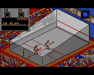 Pantallazo de Jahangir Khan's World Championship Squash para Amiga