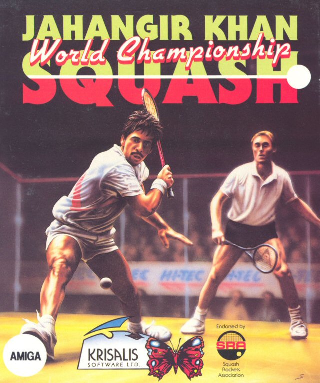 Caratula de Jahangir Khan's World Championship Squash para Amiga
