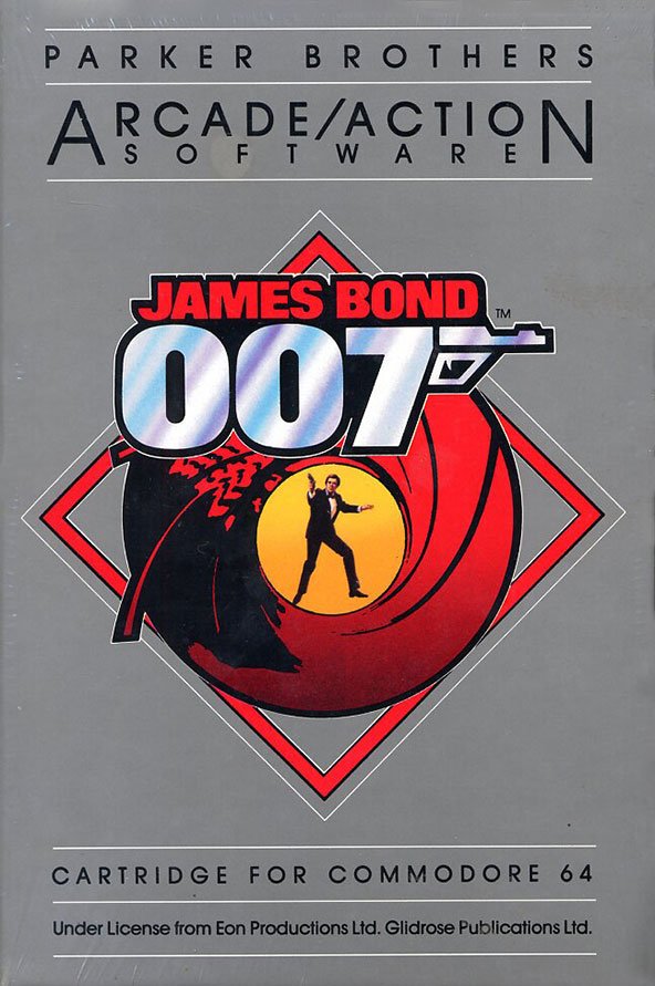 Caratula de James Bond 007 para Commodore 64