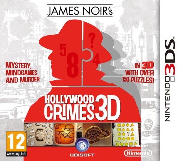Caratula de James Noirs Hollywood Crimes para Nintendo 3DS