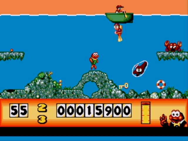 Pantallazo de James Pond: Underwater Agent para Sega Megadrive