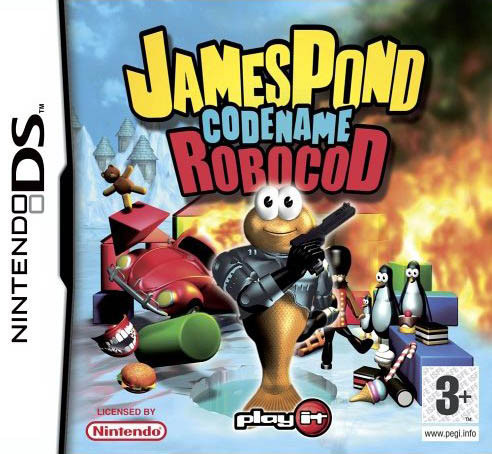 Caratula de James Pond - Codename Robocod para Nintendo DS