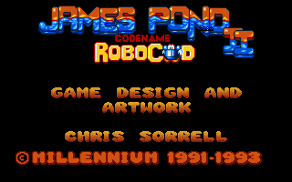 Pantallazo de James Pond 2: Codename Robocod para PC