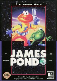 Caratula de James Pond 3: Operation Starfish para Sega Megadrive