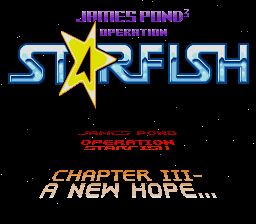 Pantallazo de James Pond 3: Operation Starfish para Sega Megadrive