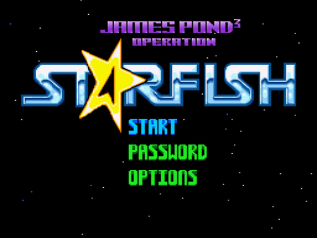 Pantallazo de James Pond 3: Operation Starfish para Super Nintendo