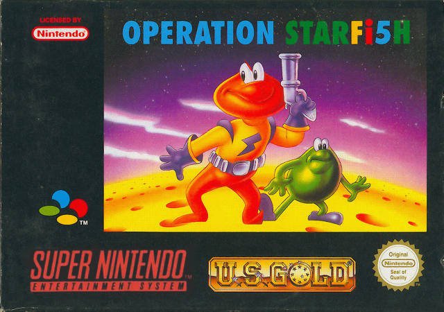 Caratula de James Pond 3: Operation Starfish para Super Nintendo