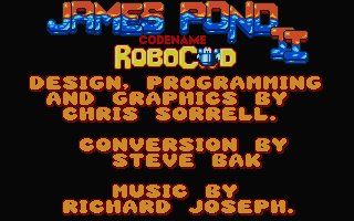 Pantallazo de James Pond II: Codename Robocod para Atari ST