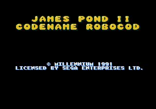 Pantallazo de James Pond II -- Codename: RoboCod para Sega Megadrive