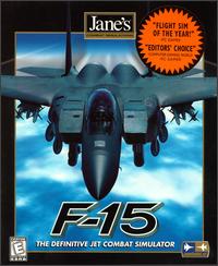 Caratula de Jane's F-15: The Definitive Jet Combat Simulator para PC