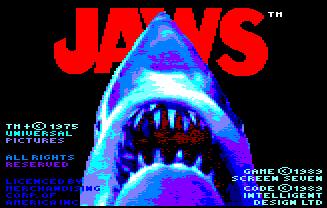 Pantallazo de Jaws para Amstrad CPC
