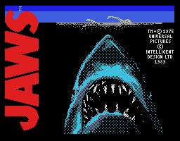 Pantallazo de Jaws para MSX