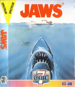 Caratula de Jaws para Spectrum