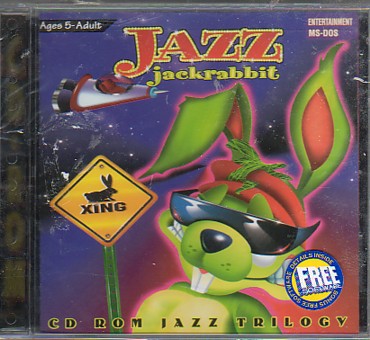Caratula de Jazz Jackrabbit Trilogy para PC