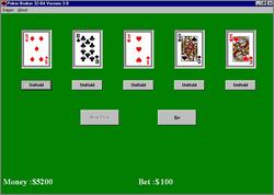 Pantallazo de Jazz Jackrabbit's Poker Broker para PC