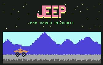 Pantallazo de Jeep para Commodore 64