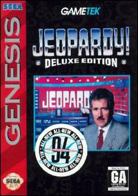 Caratula de Jeopardy! Deluxe Edition para Sega Megadrive