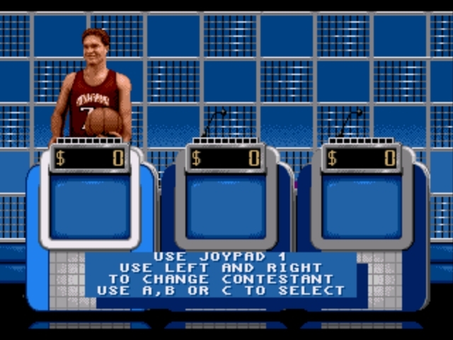 Pantallazo de Jeopardy! Sports Edition para Sega Megadrive