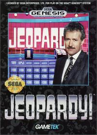 Caratula de Jeopardy! para Sega Megadrive