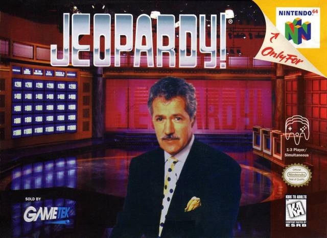 Caratula de Jeopardy! para Nintendo 64