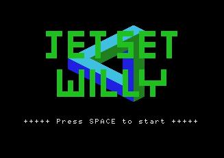 Pantallazo de Jet Set Willy para MSX