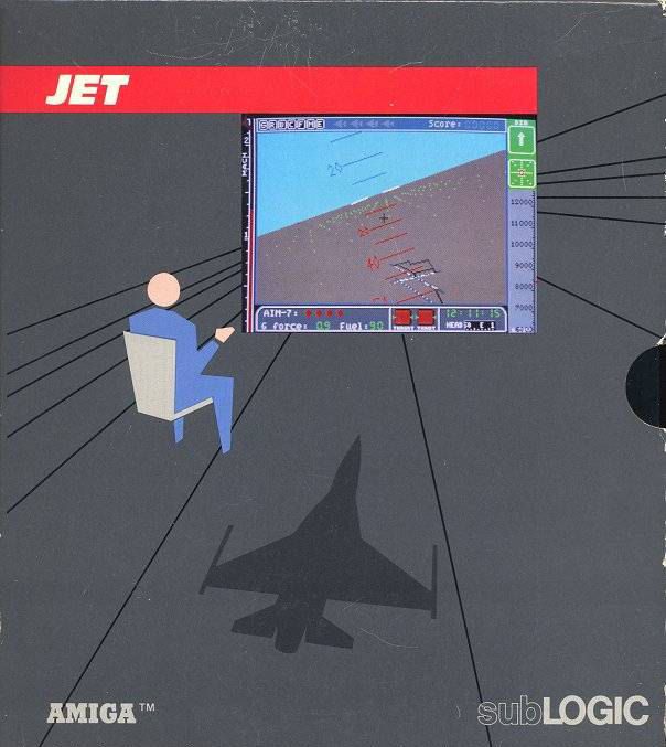 Caratula de Jet para Amiga
