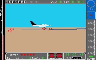 Pantallazo de Jet para Atari ST