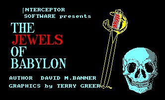 Pantallazo de Jewels Of Babylon para Amstrad CPC