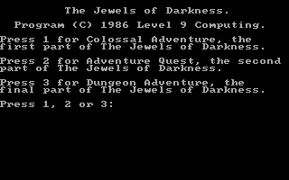Pantallazo de Jewels of Darkness para PC