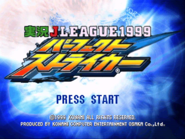 Pantallazo de Jikkyou J.League 1999 Perfect Striker para PlayStation