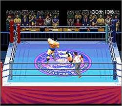 Pantallazo de Jikkyou Power Pro Wrestling: Max Voltage (Japonés) para Super Nintendo