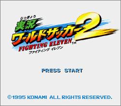 Pantallazo de Jikkyou World Soccer 2 Fighting Eleven (Japonés) para Super Nintendo