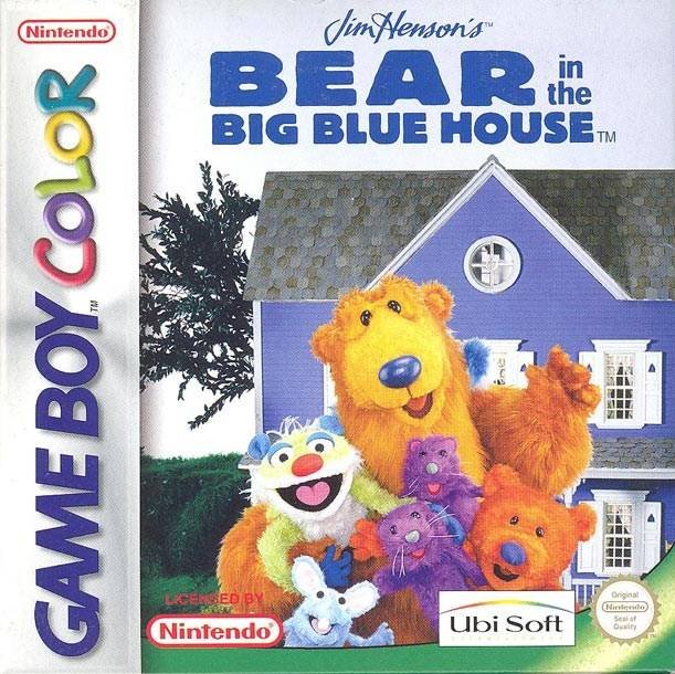 Caratula de Jim Hensons Bear in the Big Blue House para Game Boy Color