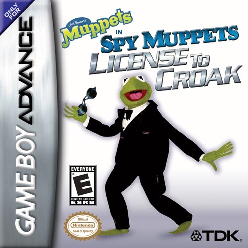 Caratula de Jim Henson's Muppets in Spy Muppets: License to Croak para Game Boy Advance