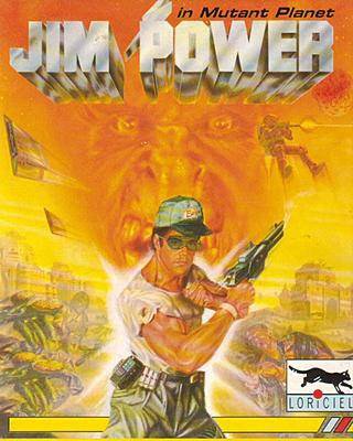 Caratula de Jim Power in Mutant Planet para Amiga