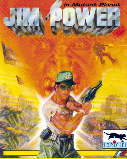 Caratula de Jim Power in Mutant Planet para Atari ST
