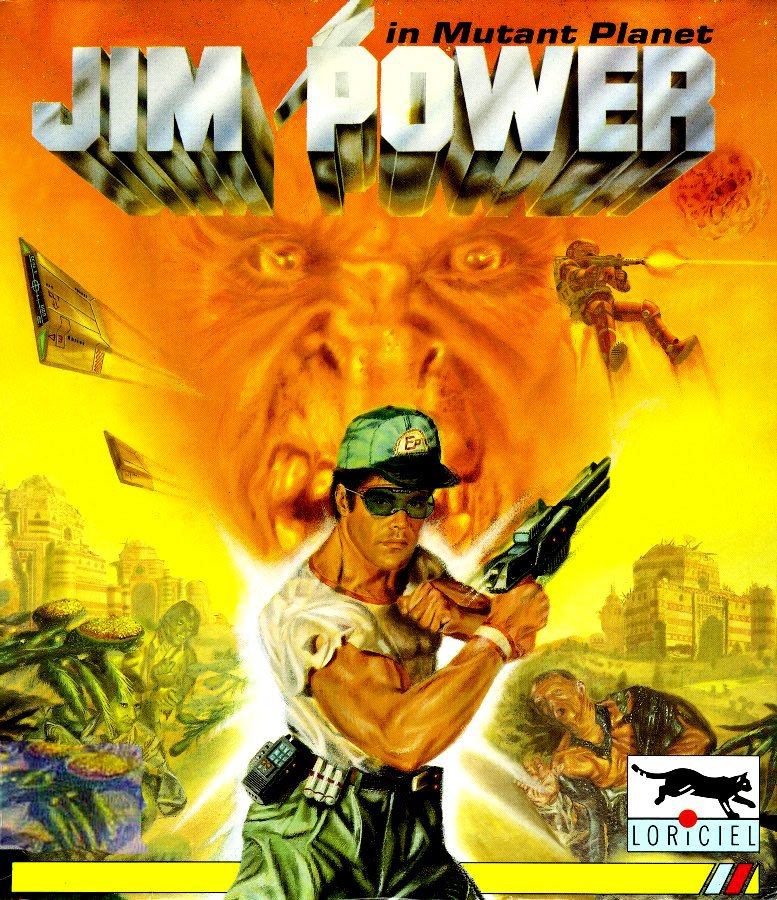 Caratula de Jim Power in Mutant Planet para PC