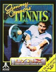 Caratula de Jimmy Connors' Tennis para Atari Lynx