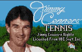 Pantallazo de Jimmy Connors' Tennis para Atari Lynx