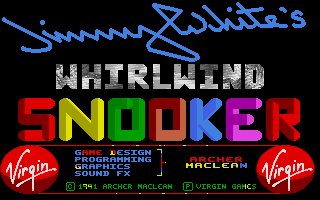 Pantallazo de Jimmy White's Whirlwind Snooker para Atari ST