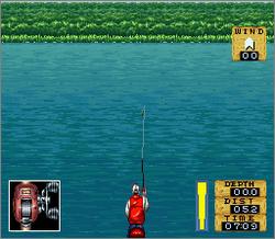Pantallazo de Jissen! Bass Fishing Hissyouhou in USA (Japonés) para Super Nintendo