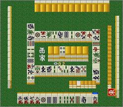 Pantallazo de Jissen Mahjong Sinan (Japonés) para Super Nintendo