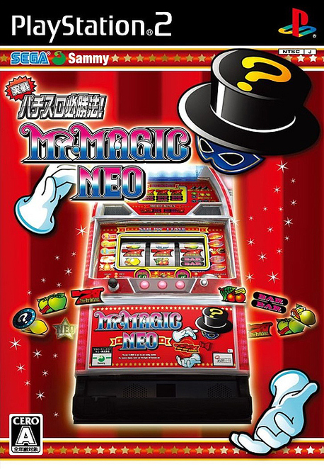 Caratula de Jissen Pachi-Slot Hisshôhô ! Mister Magic Neo (Japonés) para PlayStation 2