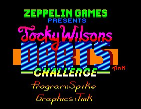 Pantallazo de Jocky Wilson's Darts Challenge para Amstrad CPC